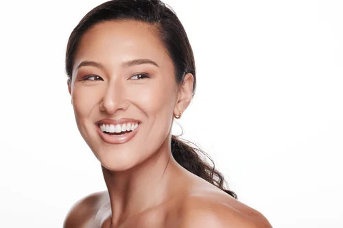 Smiling headshot on white