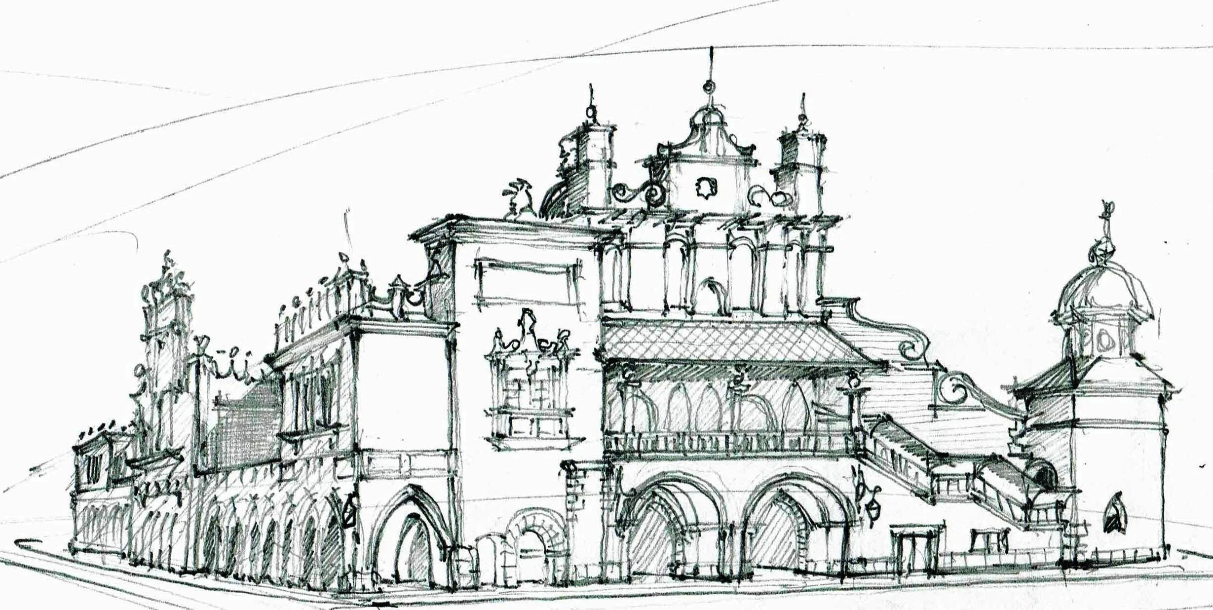Krakow Town Center, Poland
