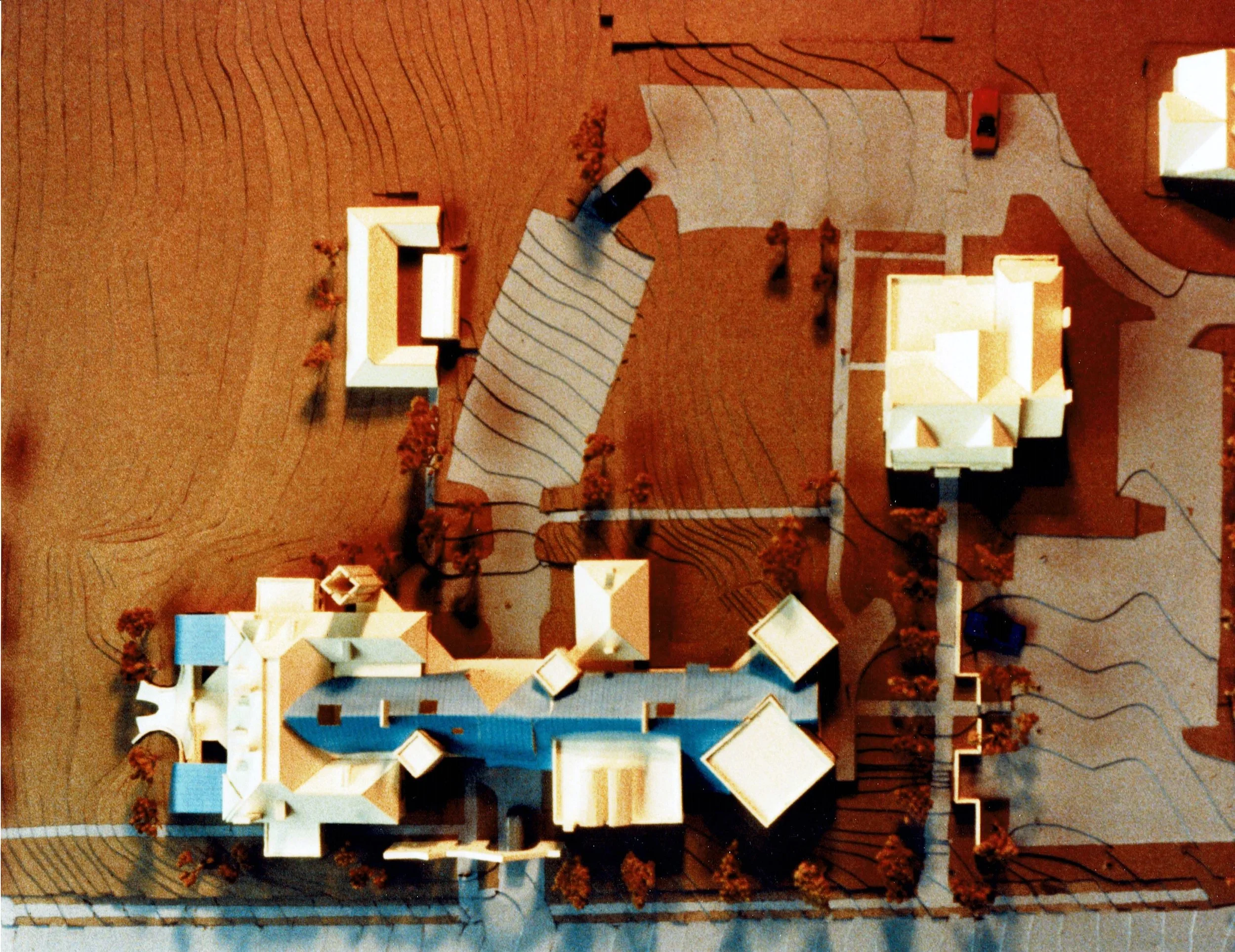 Pittsburgh Center for the Arts, Competition Entry with McLoughland, Cornelius and Filoni, 1981
