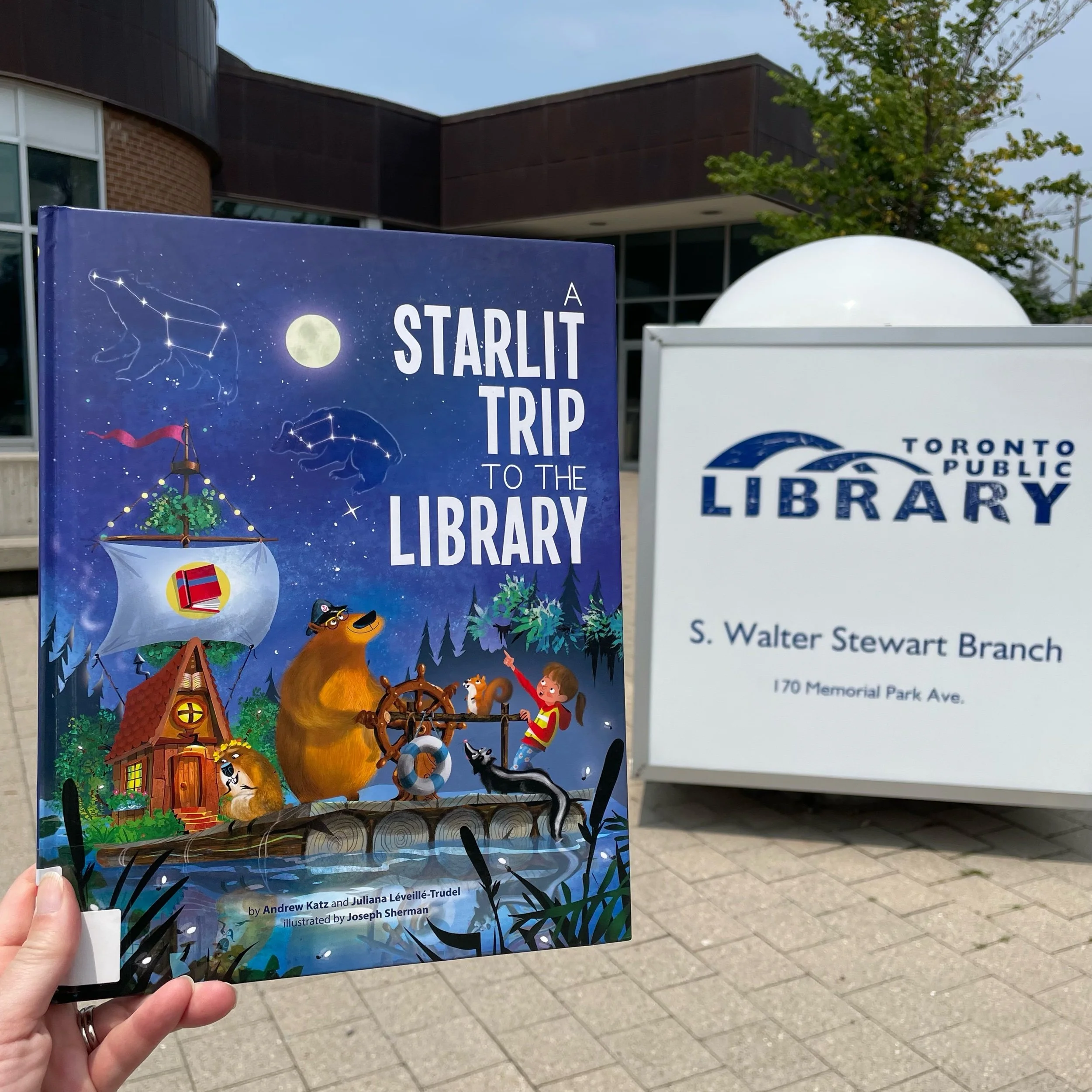 A Starlit Trip to the Library