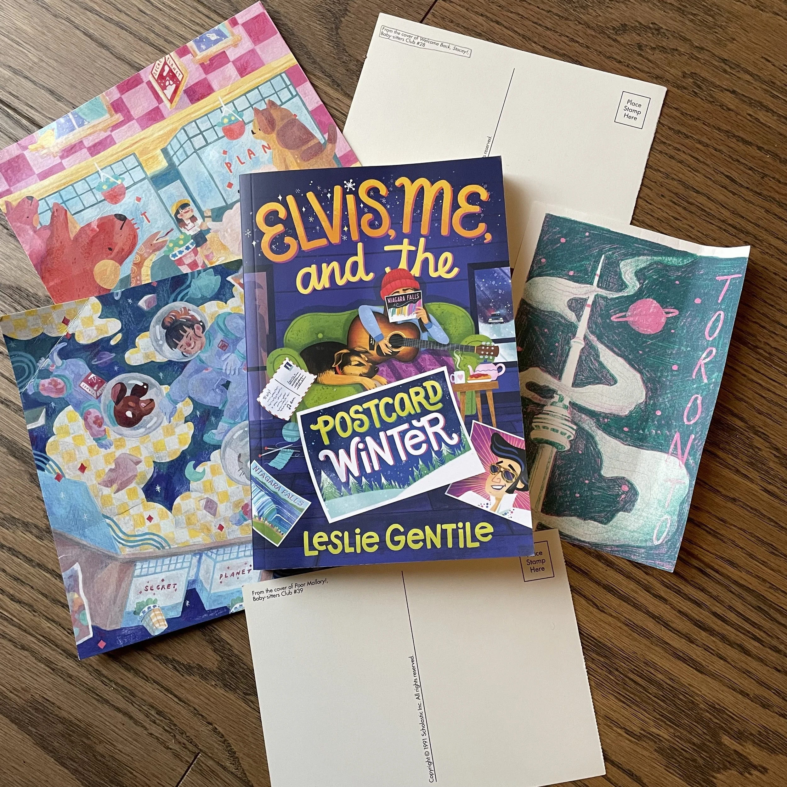 Elvis, Me, and the Postcard Winter