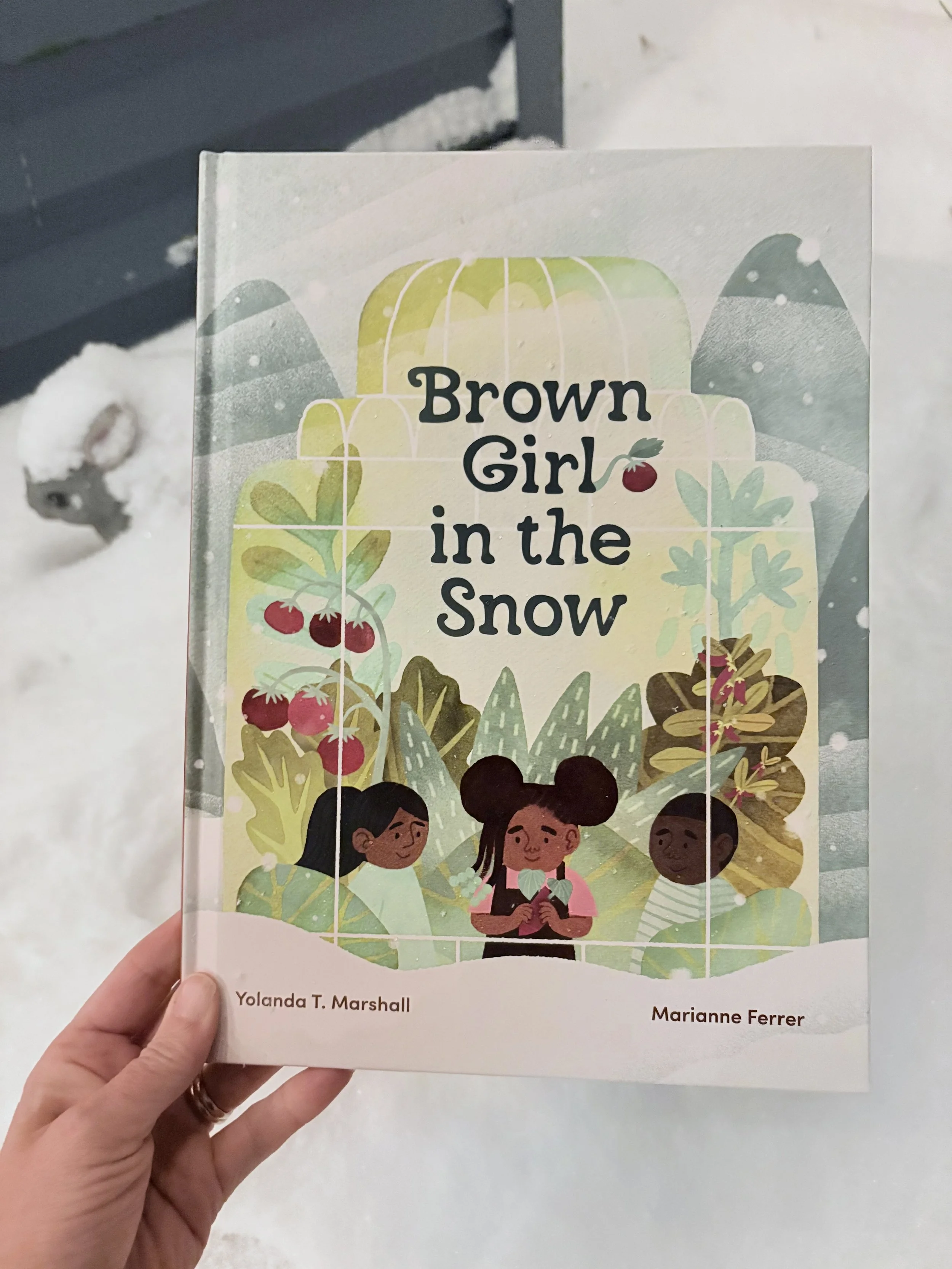 Brown Girl in the Snow