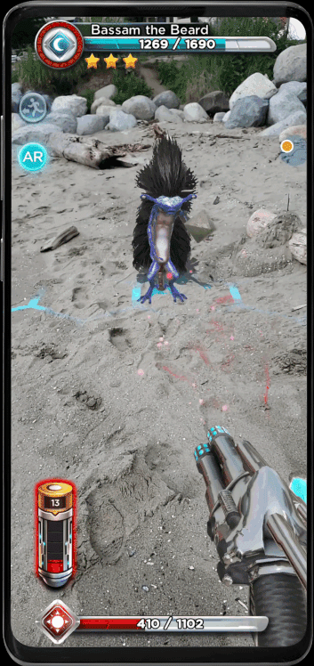 REAL-WORLD AUGMENTED REALITY MIB EXPERIENCE