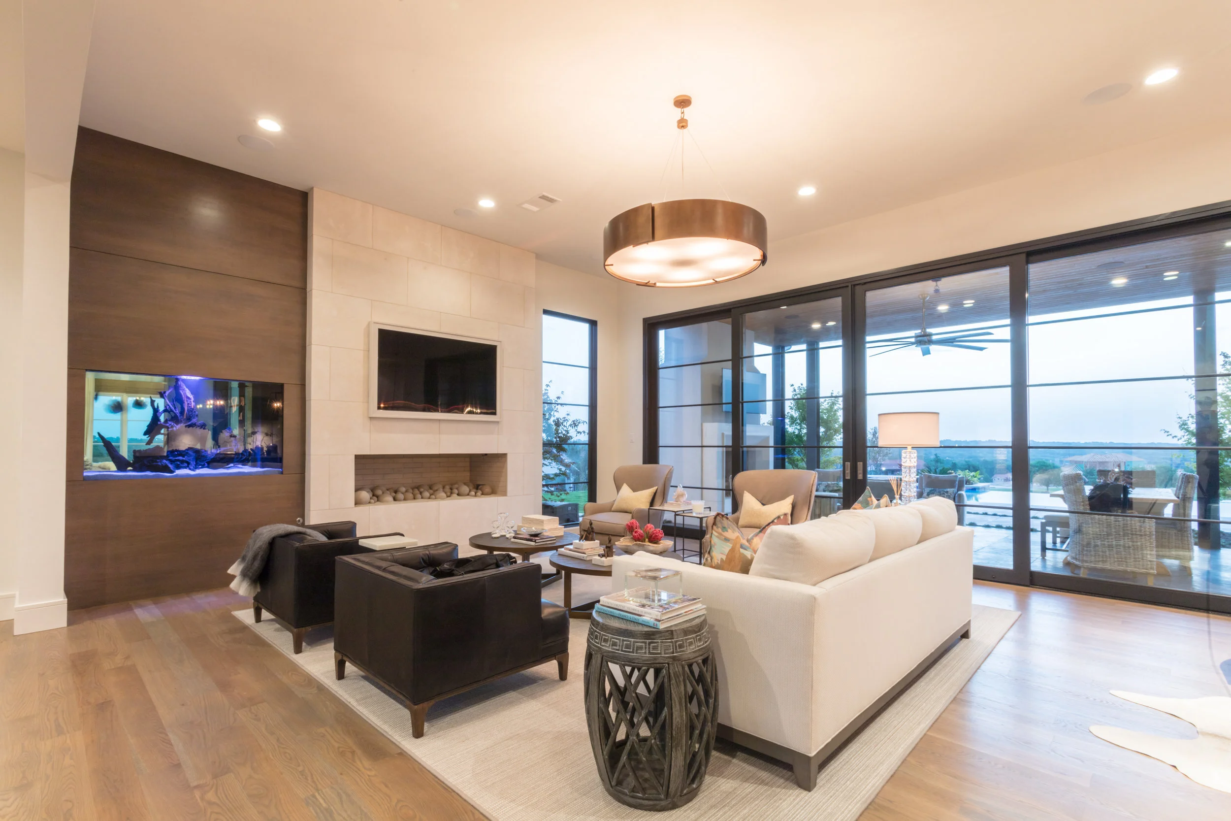 Freestone hickory hardwood floor