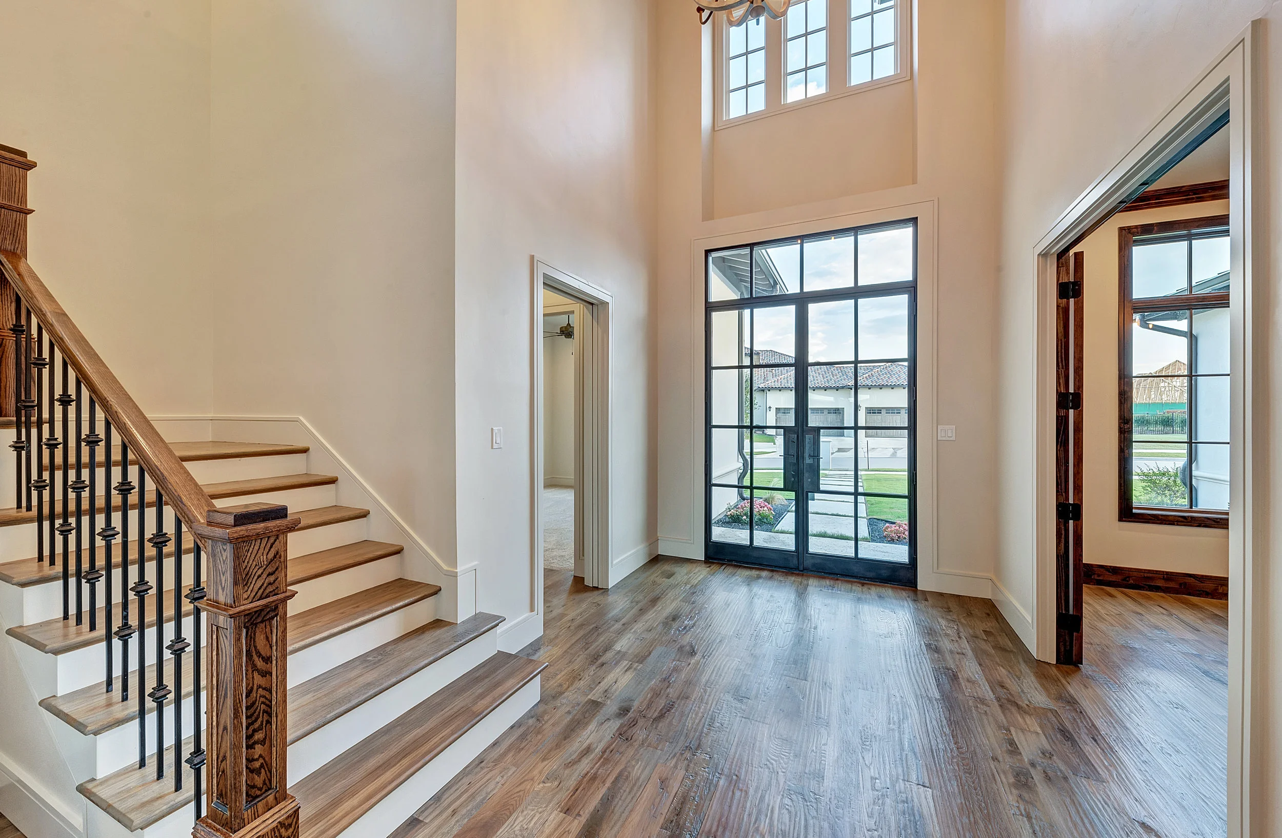 Hickory Naildown Hardwood - Entrance