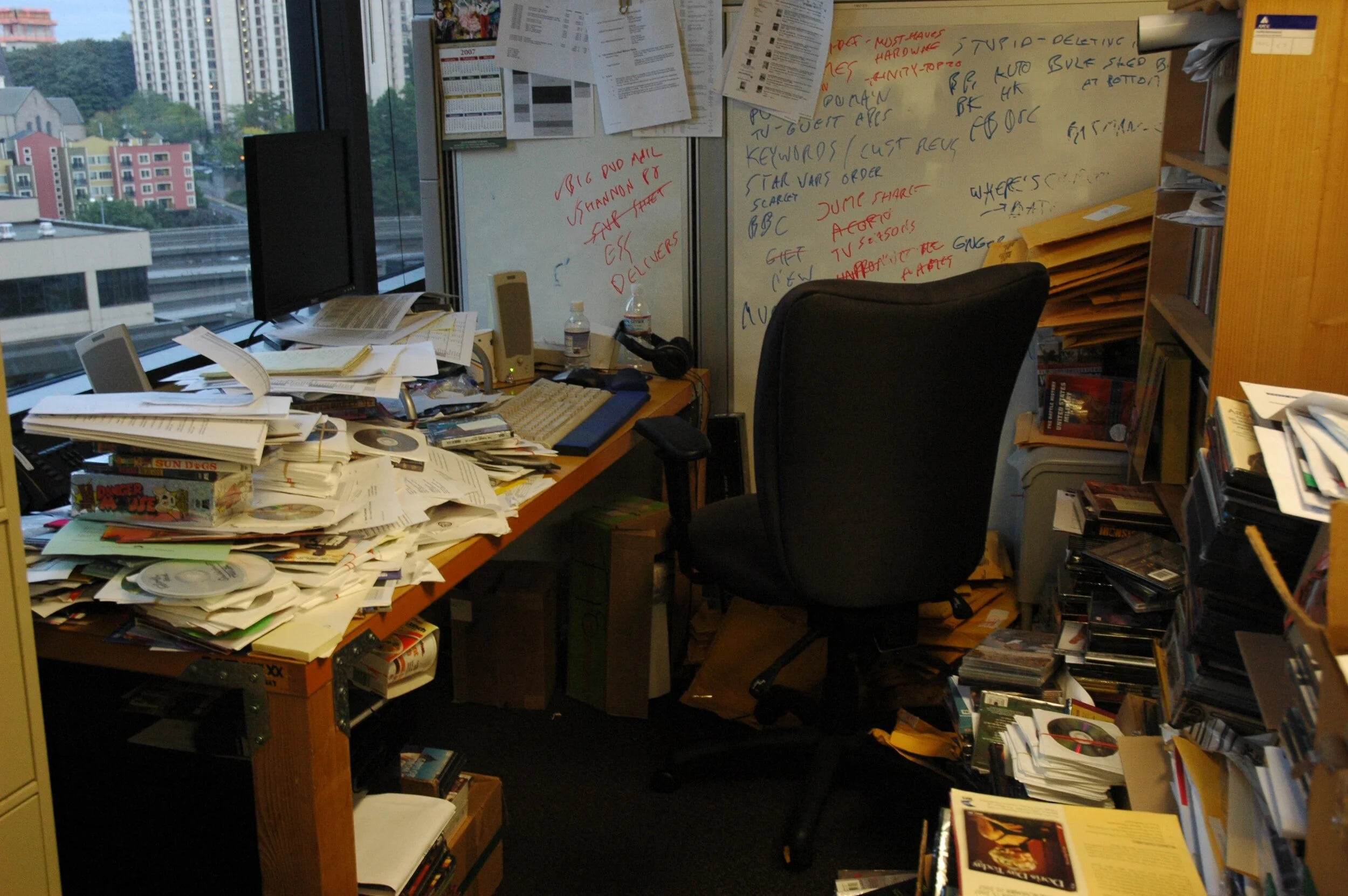 The Effects of Being Disorganized and Having a Cluttered Workspace
