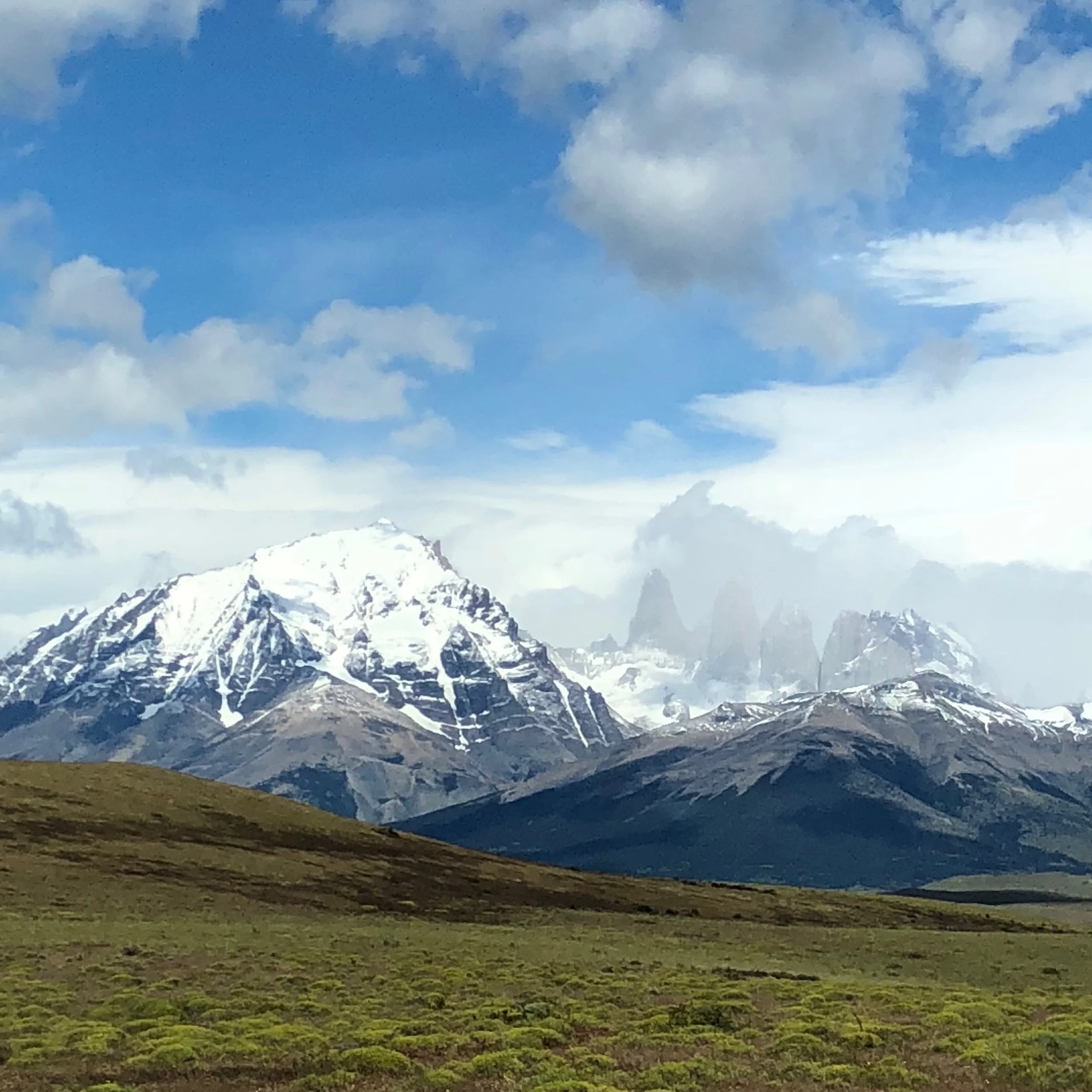 View from Awasi looking out on Las Torres