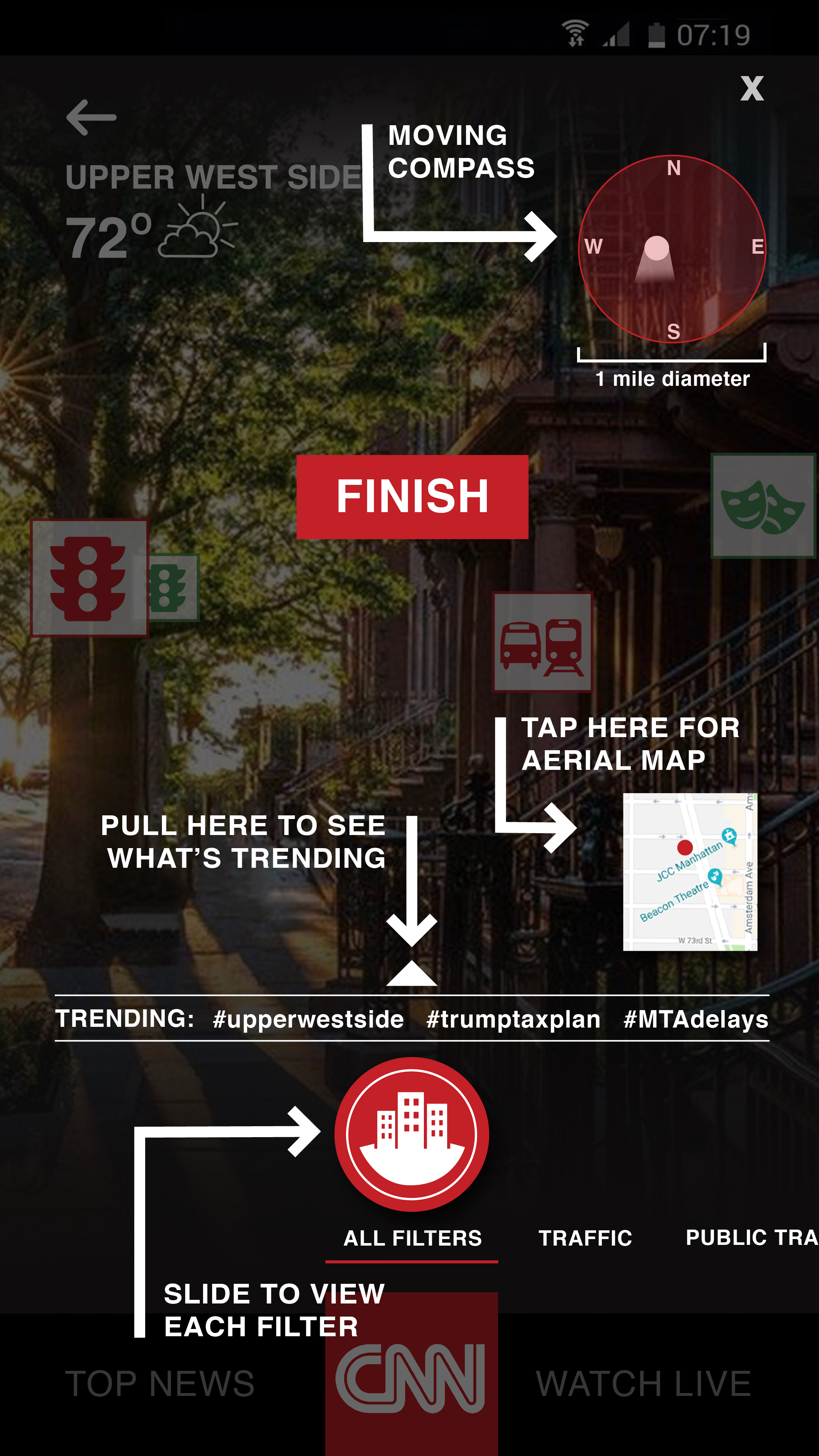 Main Screen Tutorial