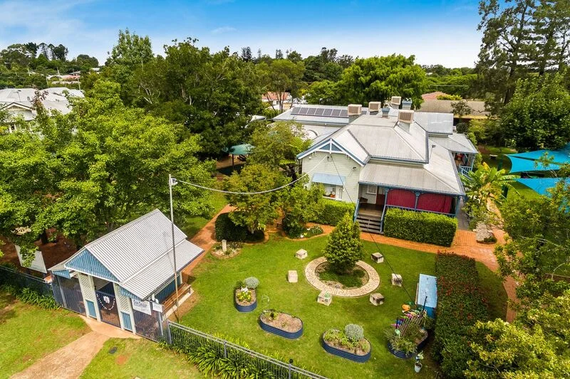 Chiselhurst Kindergarten’s Beautiful Grounds from the air.