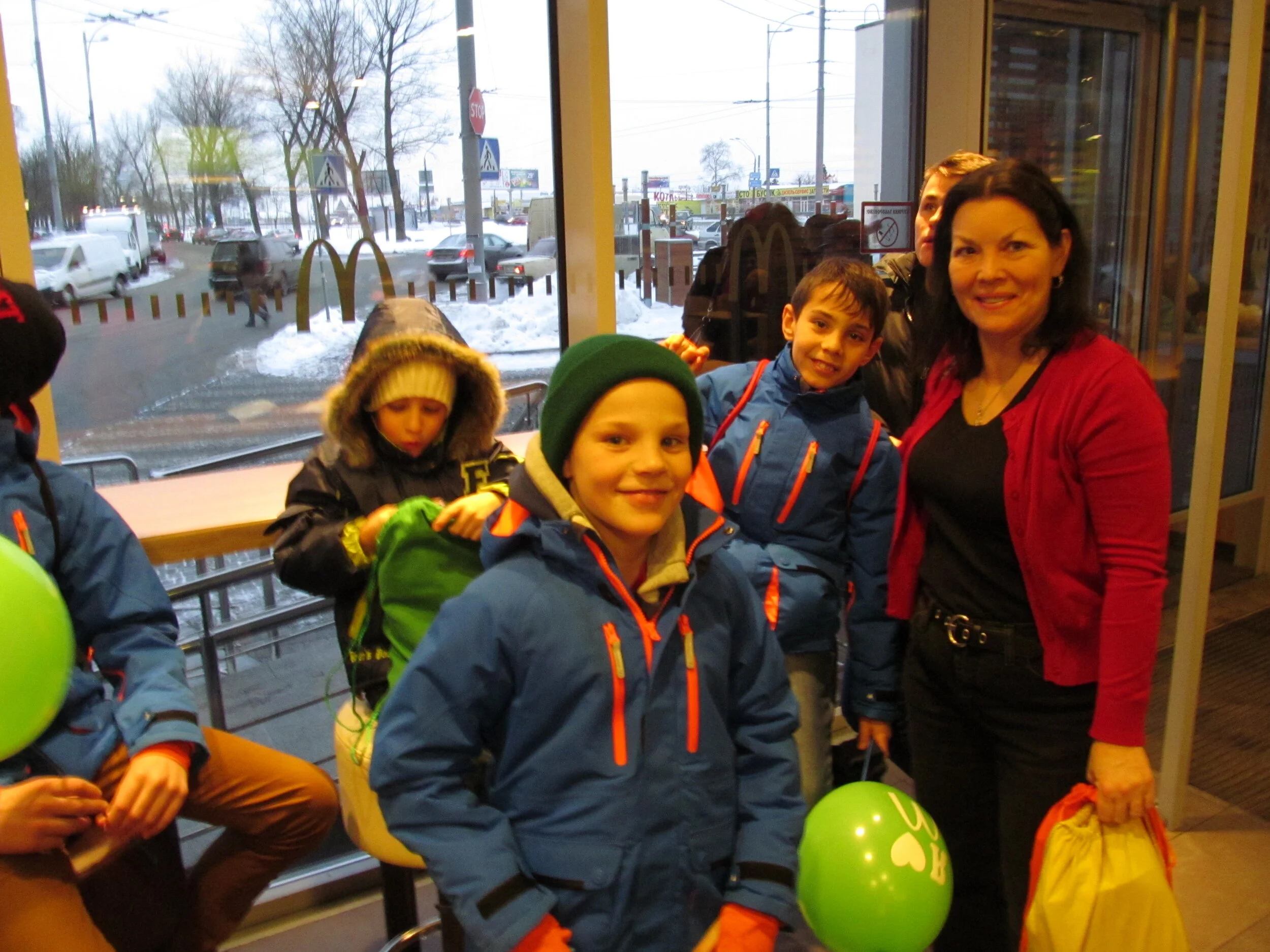 2016 1Jan 23 Giving out CAS backpacks to E. Ukrainian   orphans.JPG