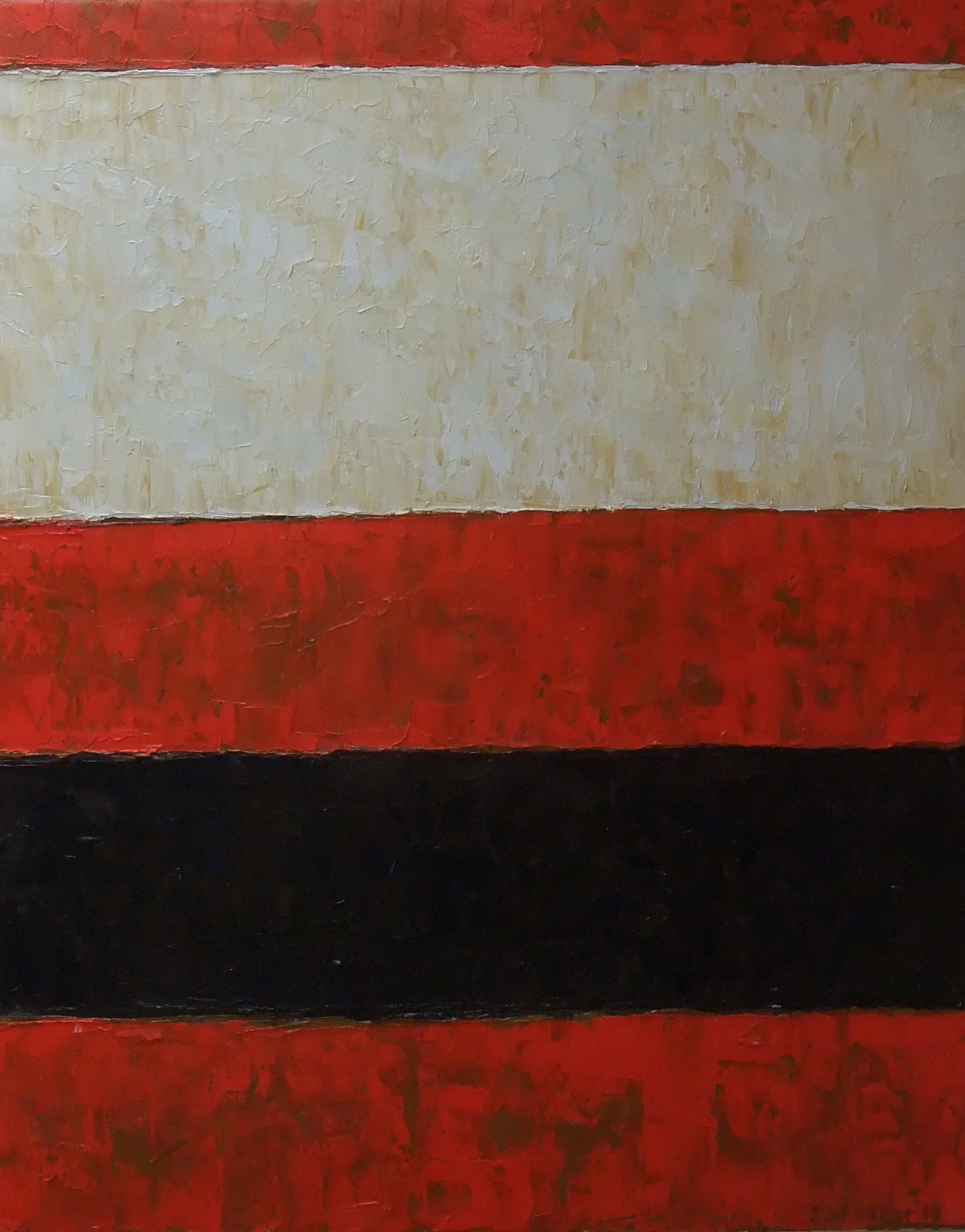 Plain Song: Hymn to light, Cream and Orange, 2013