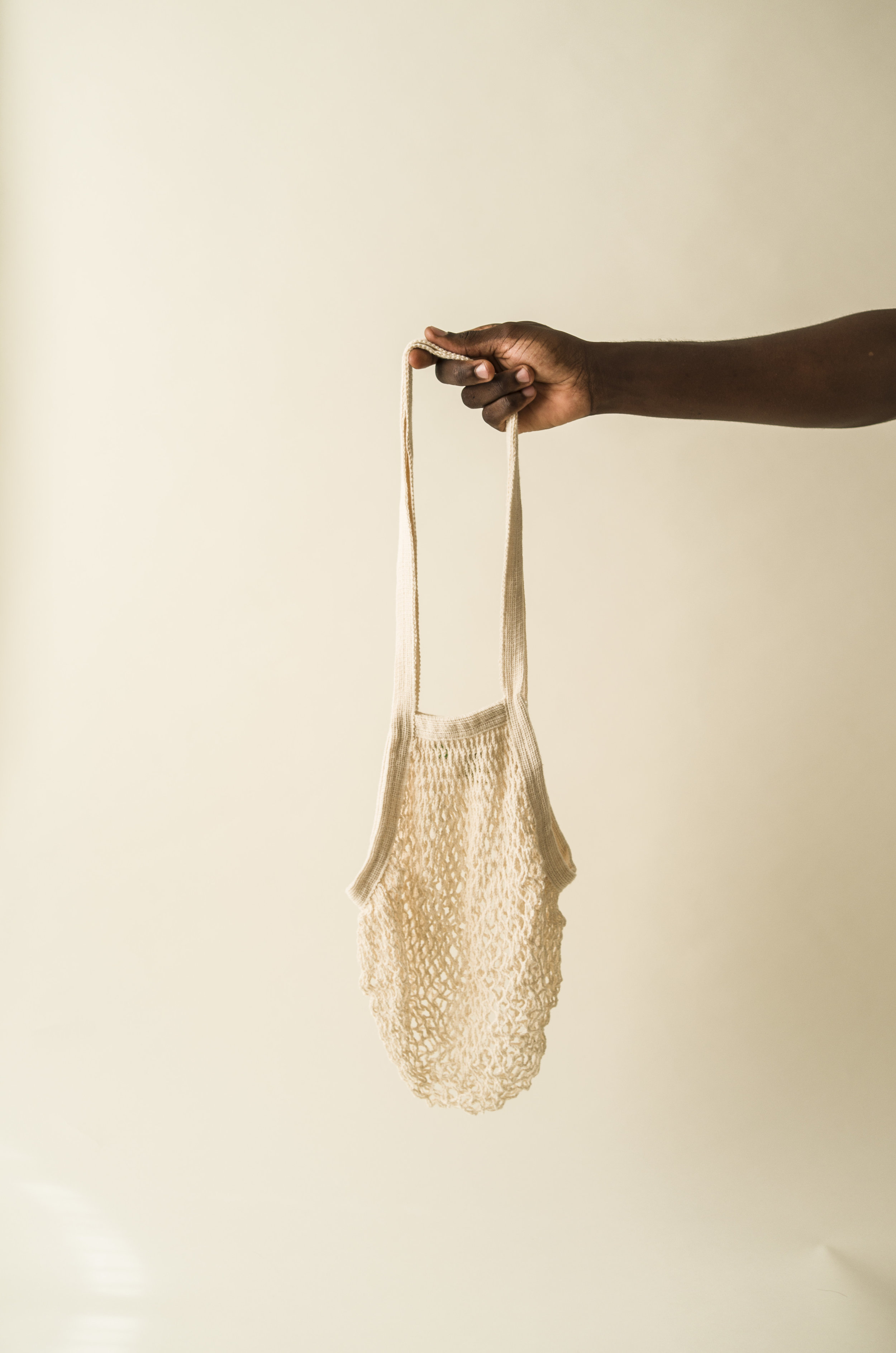 organic cotton string bag