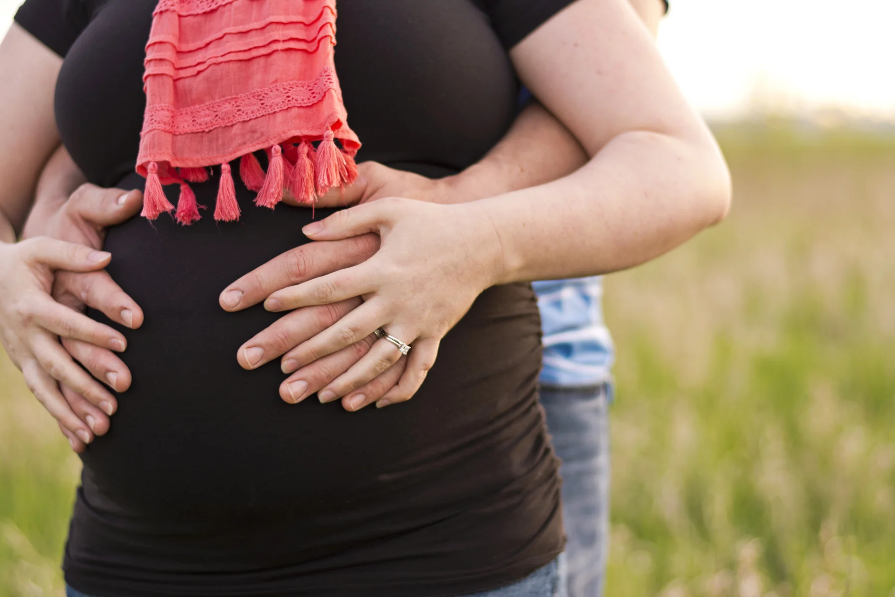 Steve, Abby, Reid and baby on the way!