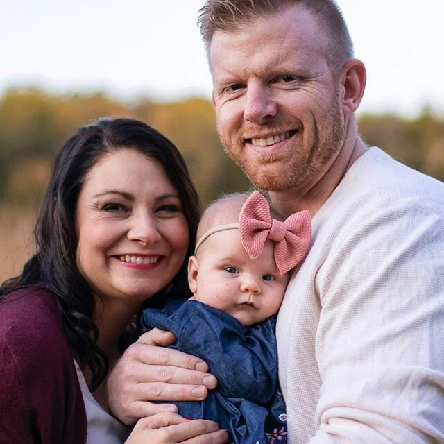 A relatable moment for all my clients out there. I had my sister snap a few family photos of us this fall. Anna decided she wasn&rsquo;t loving this and cried quite a bit. Her one shoe fell off multiple times and her pretty dress kept riding up. Clie