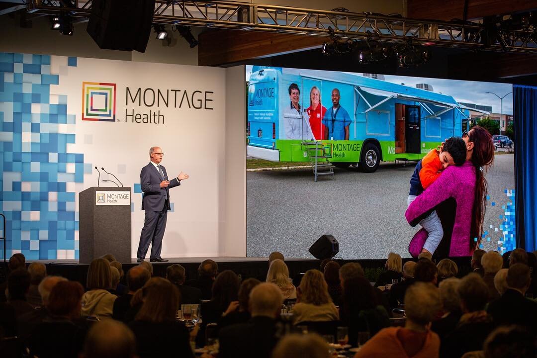 Always uplifting to hear the innovative ways @montagehealth is supporting the #MontereyPeninsula and keeping people #Healthy. ~~~
And it&rsquo;s not often I&rsquo;m actually able to hear the keynote speaker at our events. @DrSidMukherjee was so fasci