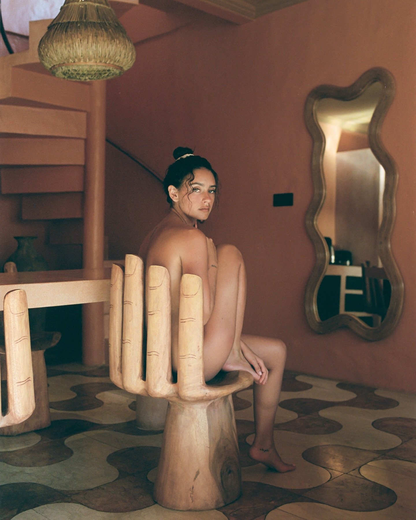 El barrio x Carla. An architectural dream land featuring everyone&rsquo;s favourite dream girl. For @vivazmag