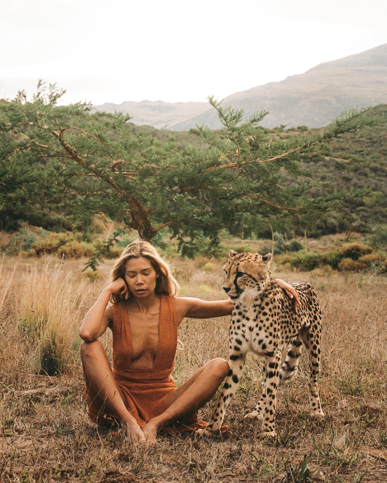 Under the African sun, two worlds collide.