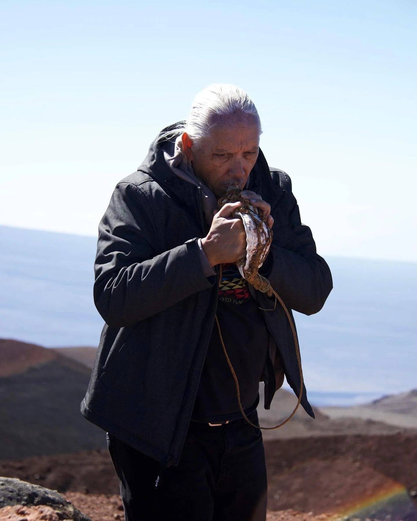 A very special Lā Kū'oko'a from Mauna Kea to Manaua.