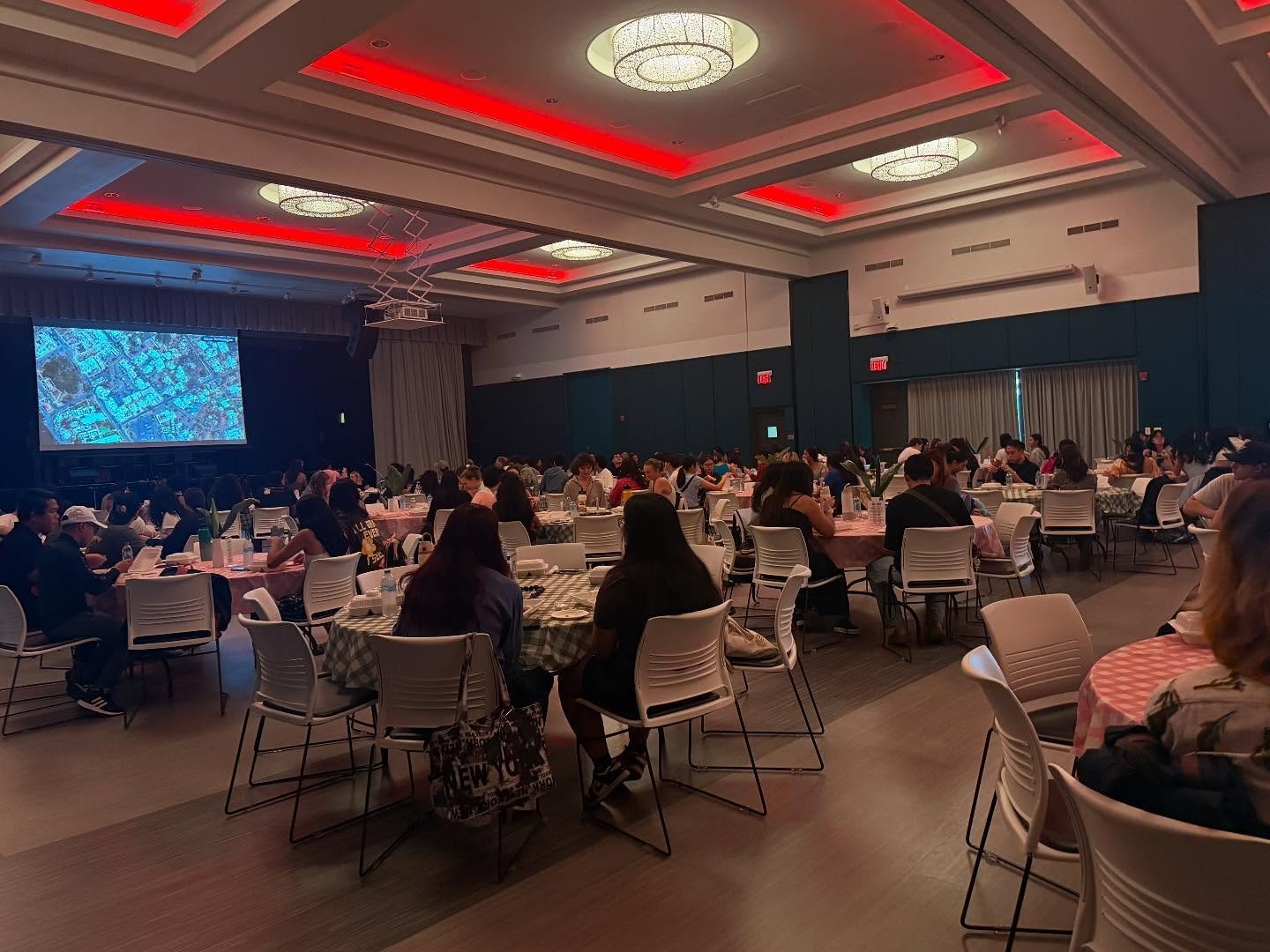 Mahalo to those who invited us and all of the students and faculty who attended. So many there, the food and program was great and were so grateful for their hospitality. So many students weren't aware of the efforts to protect Mauna Kea, so we can't