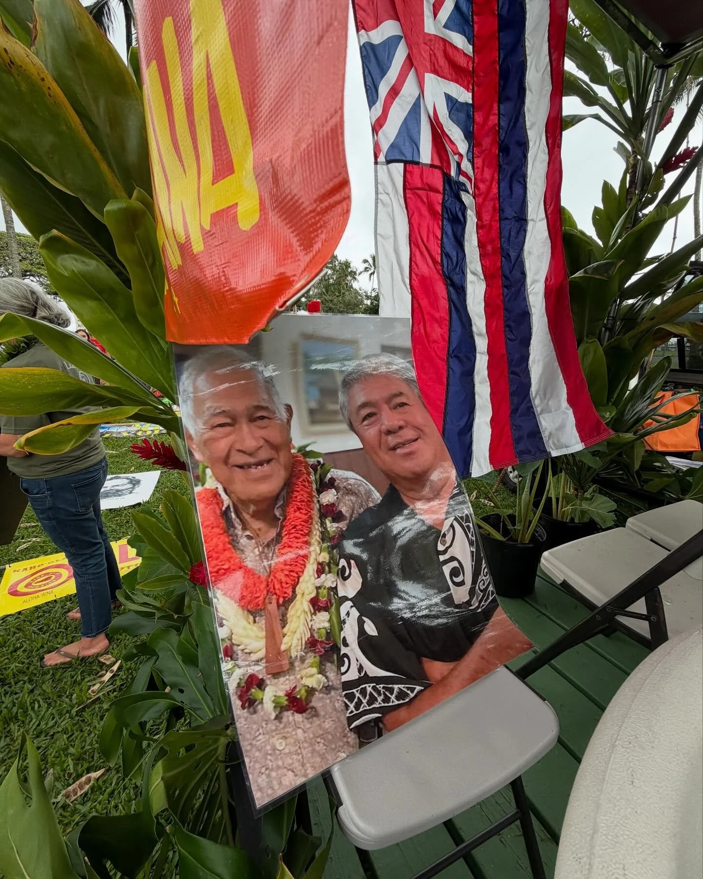 It's a total commitment to participate in the Aloha 'Āina Unit in the Merrie Monarch Parade. It's where we honor our beloved Kia'i like Kū Ching and Bimo Akiona, pay tribute and represent what we stand for and continue to protect. This year is 50 yea