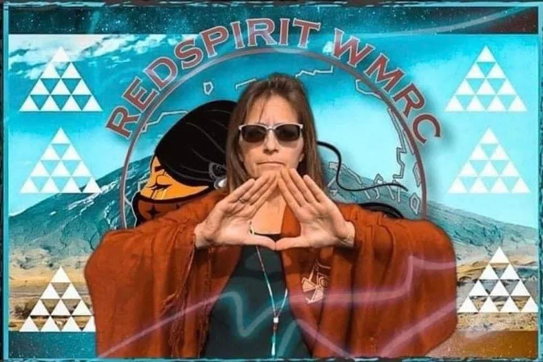 Mauna Kea Wear Wednesday. MKEA can always count on @red_spirit_wmrc for a great Mahina kea Wear Wednesday photo and show of support. Do you know why that is? If you don't, that post will be coming out  soon! Wear what you stand, wear what you represe