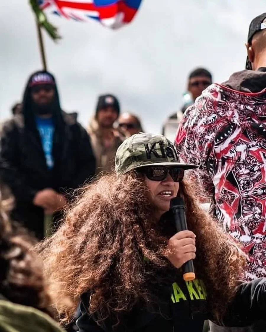 Mauna Kea Wear Wednesday. As we look forward to celebrating key dates on Mauna Kea, I was scrolling  on fb and found this post remembering July 20, 2019. My hair responded to the mauna but so did my body and spirit. 

July 20, 2019
"Today I Rise