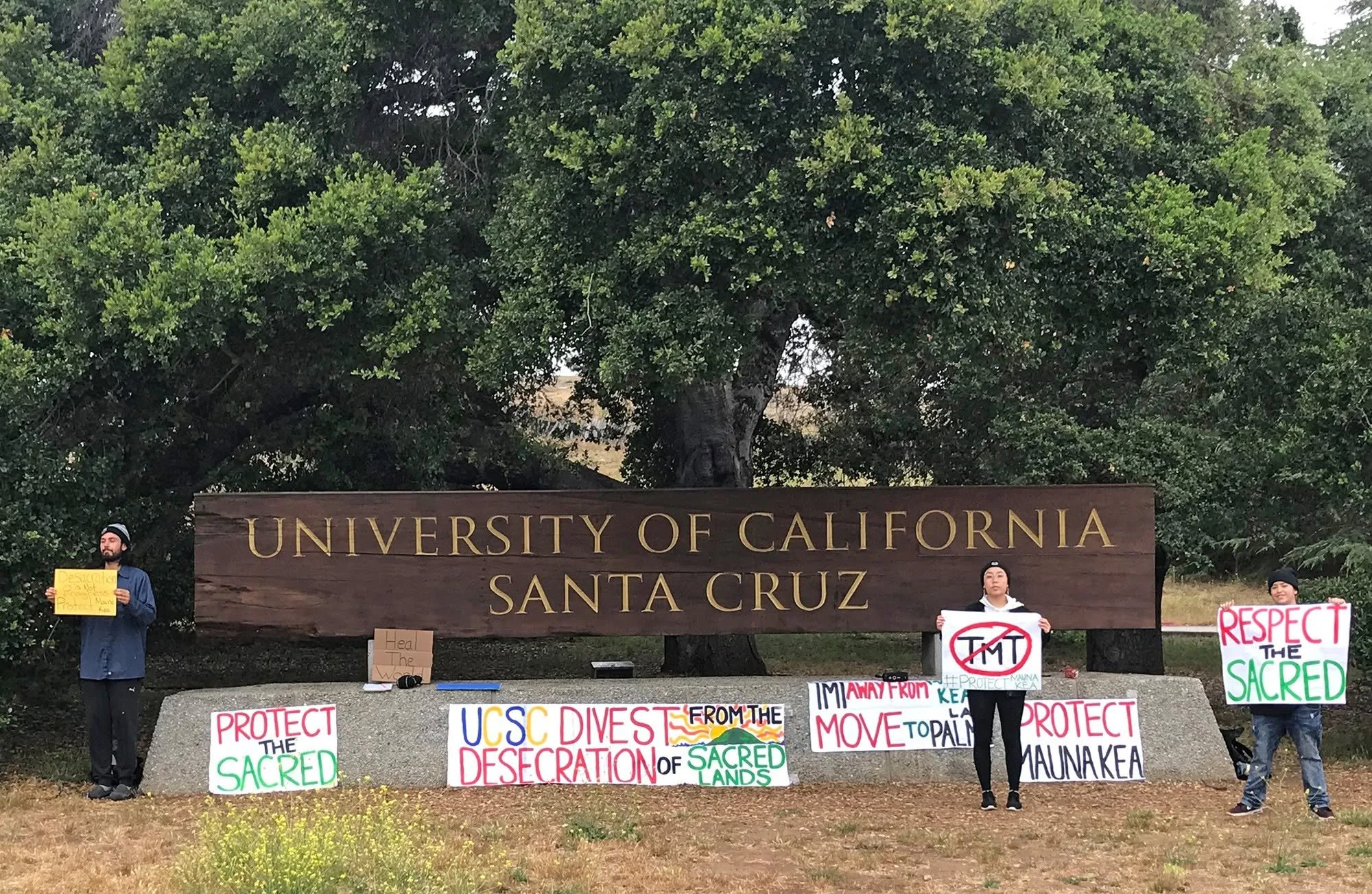 UC Regents: Hands Off Mauna Kea!