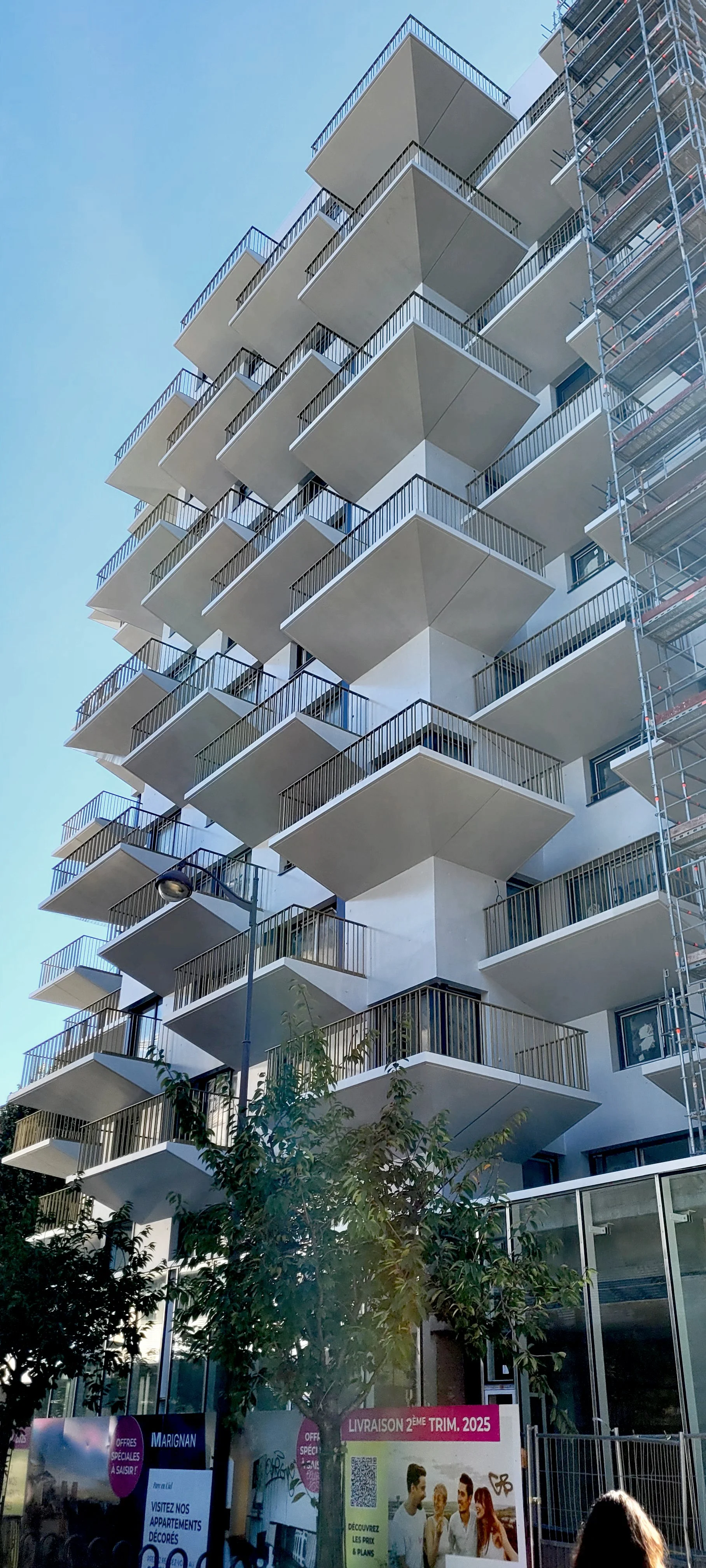 Notre chantier dans le 13ᵉ arrondissement de Paris progresse 👷‍♀️ 👷‍♂️ 