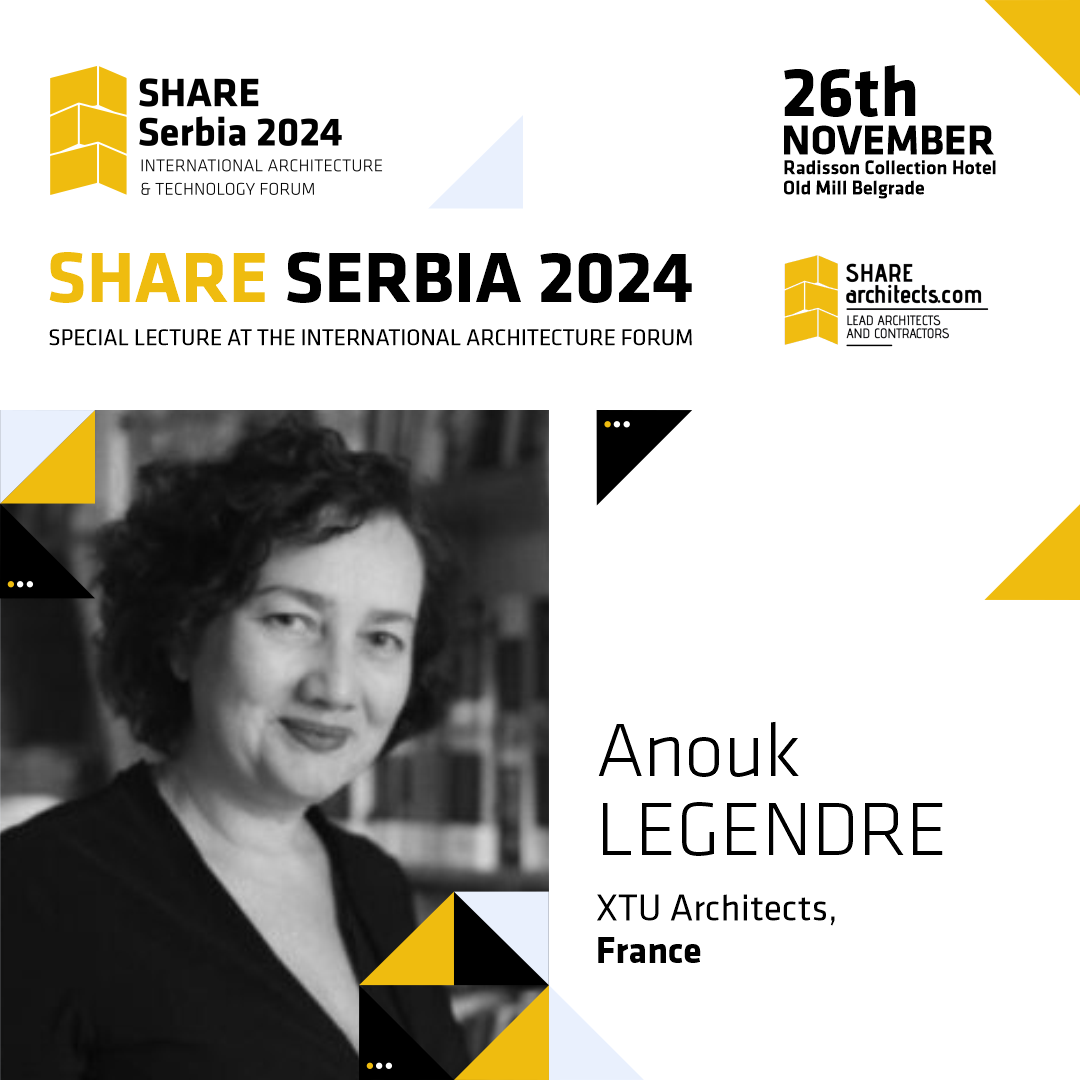 ANOUK LEGENDRE A BELGRADE LE 26 NOVEMBRE POUR LA CONFERENCE SHARE SERBIA 