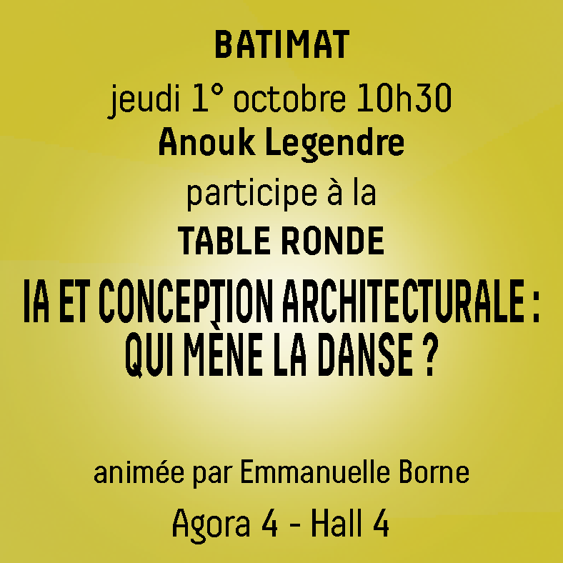 XTU A LA TABLE RONDE SUR L'IA DE BATIMAT 