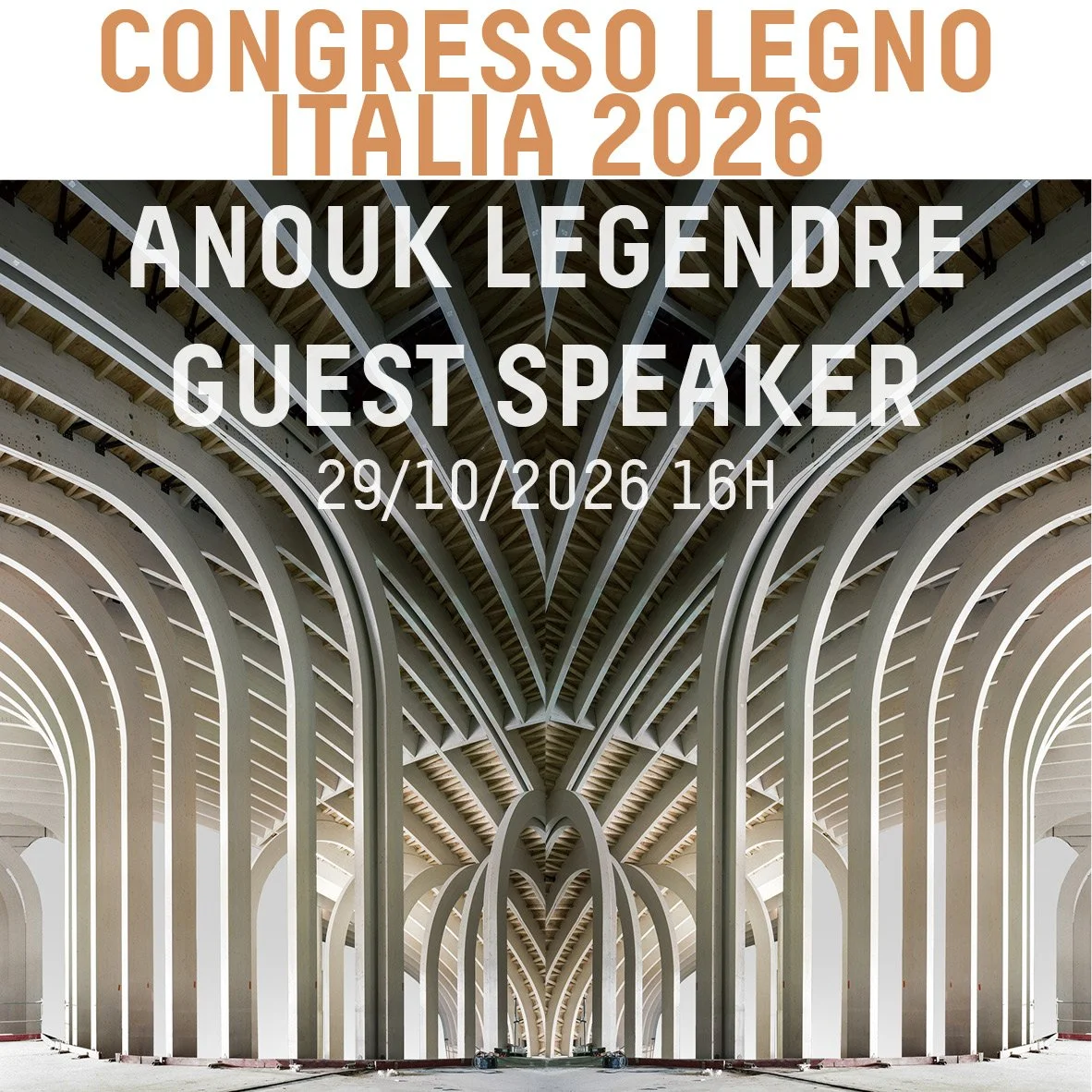 XTU at Congresso Legno Italia 2026, today at 4 pm! 🌳 