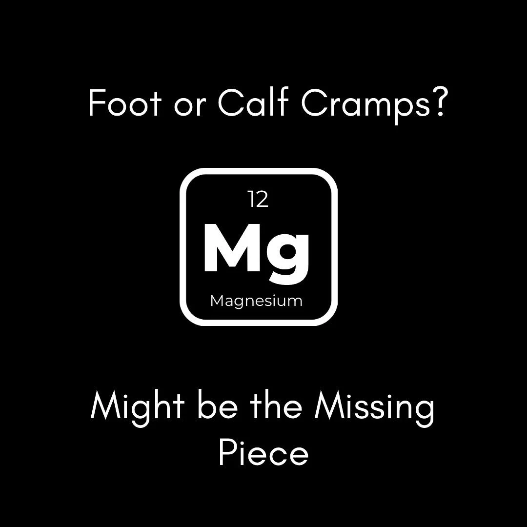 Crampy feet? Tired calves? Your body might be asking for more magnesium 👣💥

 This essential mineral helps muscles relax, nerves fire properly, and circulation flow&mdash;all the way down to your toes.

The good news? You don&rsquo;t need supplement
