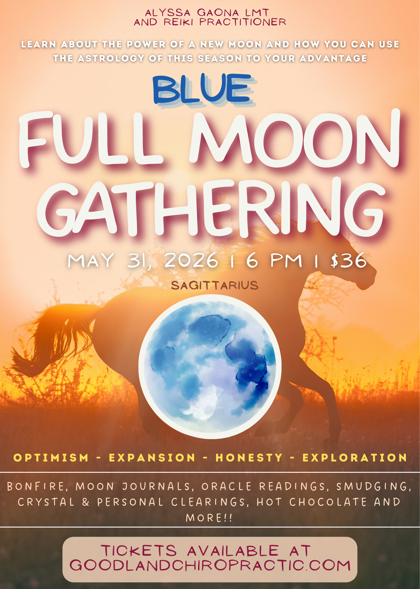 Blue Full Moon Ceremony