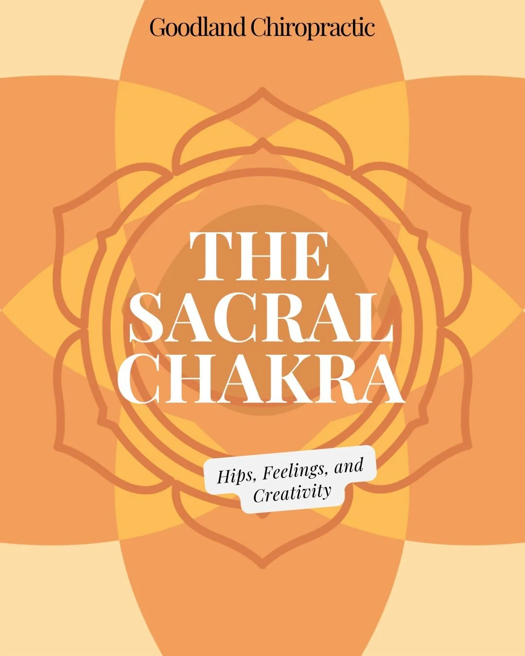 Your hips are closely connected to the sacral chakra&mdash;the center of creativity, emotion, and fluid movement. Opening the hips can help release stored tension and support a more natural flow of energy through the body. 🧡 #SacralChakra #HipMobili