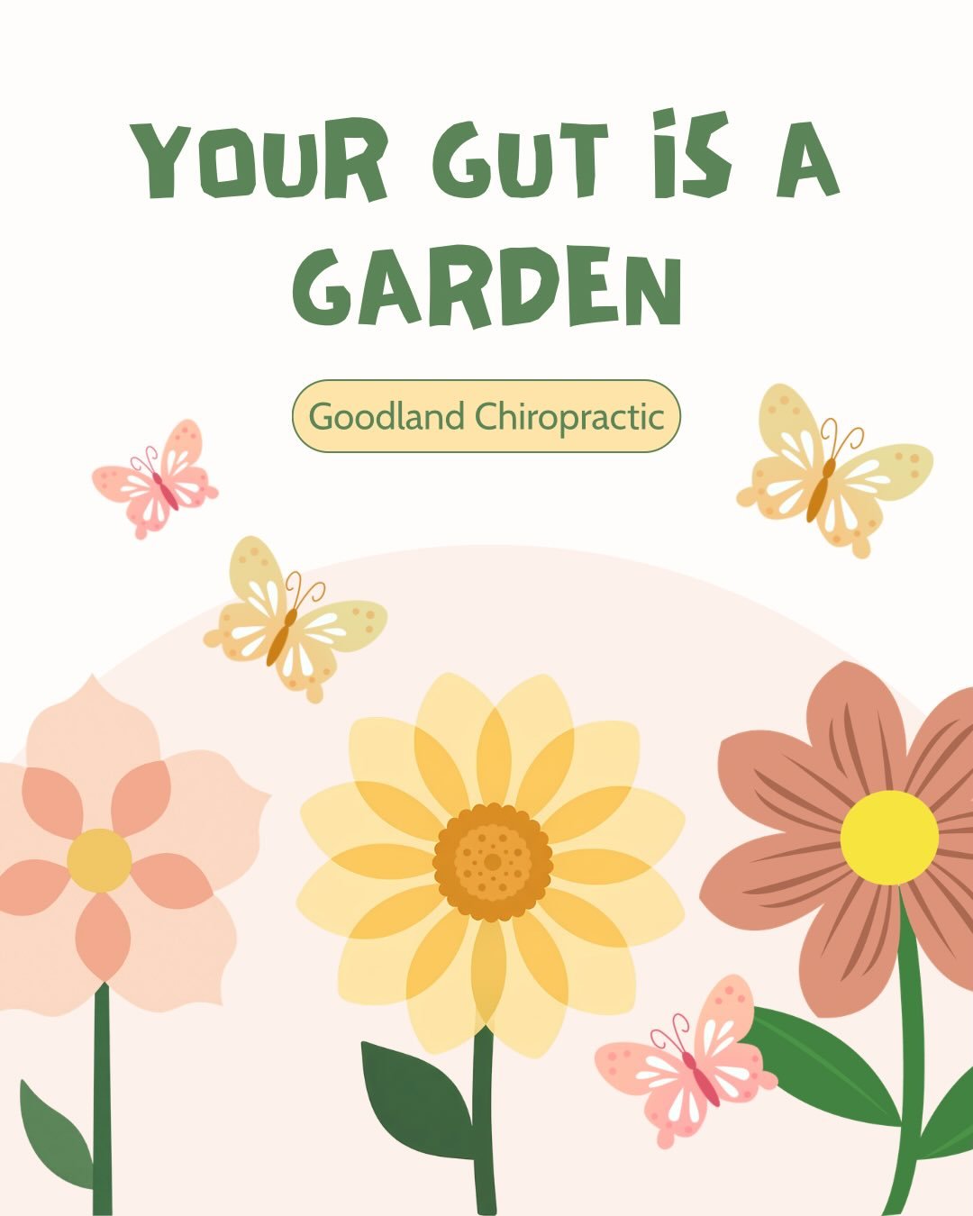 🌿 Wellness Wednesday: Your Gut is a Garden 🌿

This May, we&rsquo;re talking about bacteria blooms&mdash;but not the kind you need to fear.

Your gut is a living ecosystem, just like a garden in full bloom. When it&rsquo;s in balance, beneficial bac
