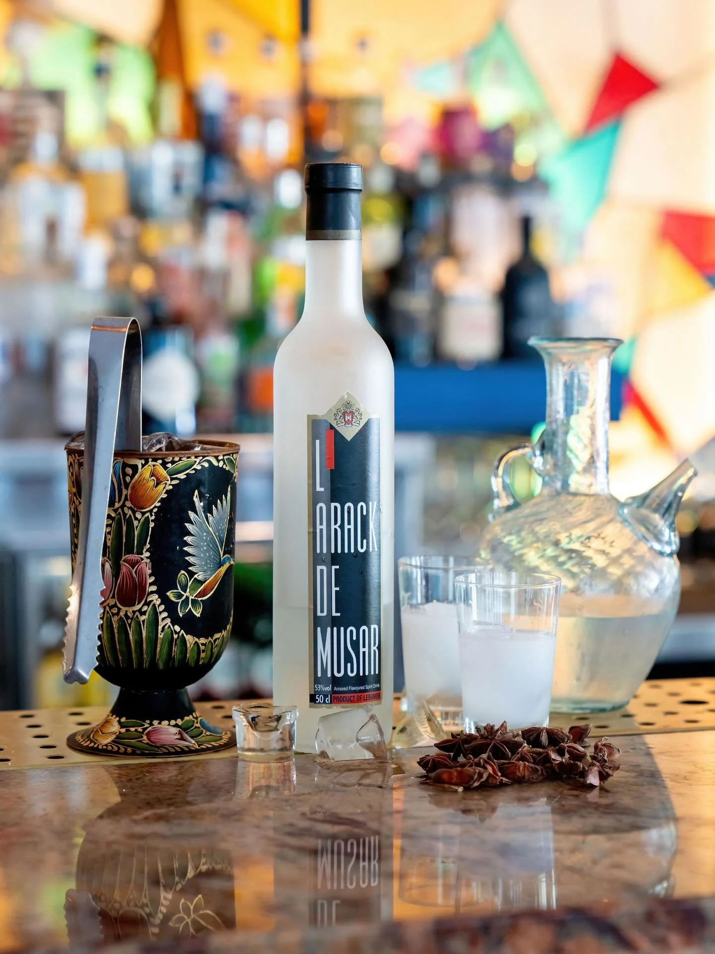 🍇✨&nbsp;Have you tried Arak?&nbsp;✨🥃 A true taste of Lebanon,&nbsp;Arak&nbsp;is our traditional aniseed spirit that&rsquo;s been enjoyed for generations.
Served the authentic way &mdash;&nbsp;with ice and water &mdash; it turns beautifully cloudy a