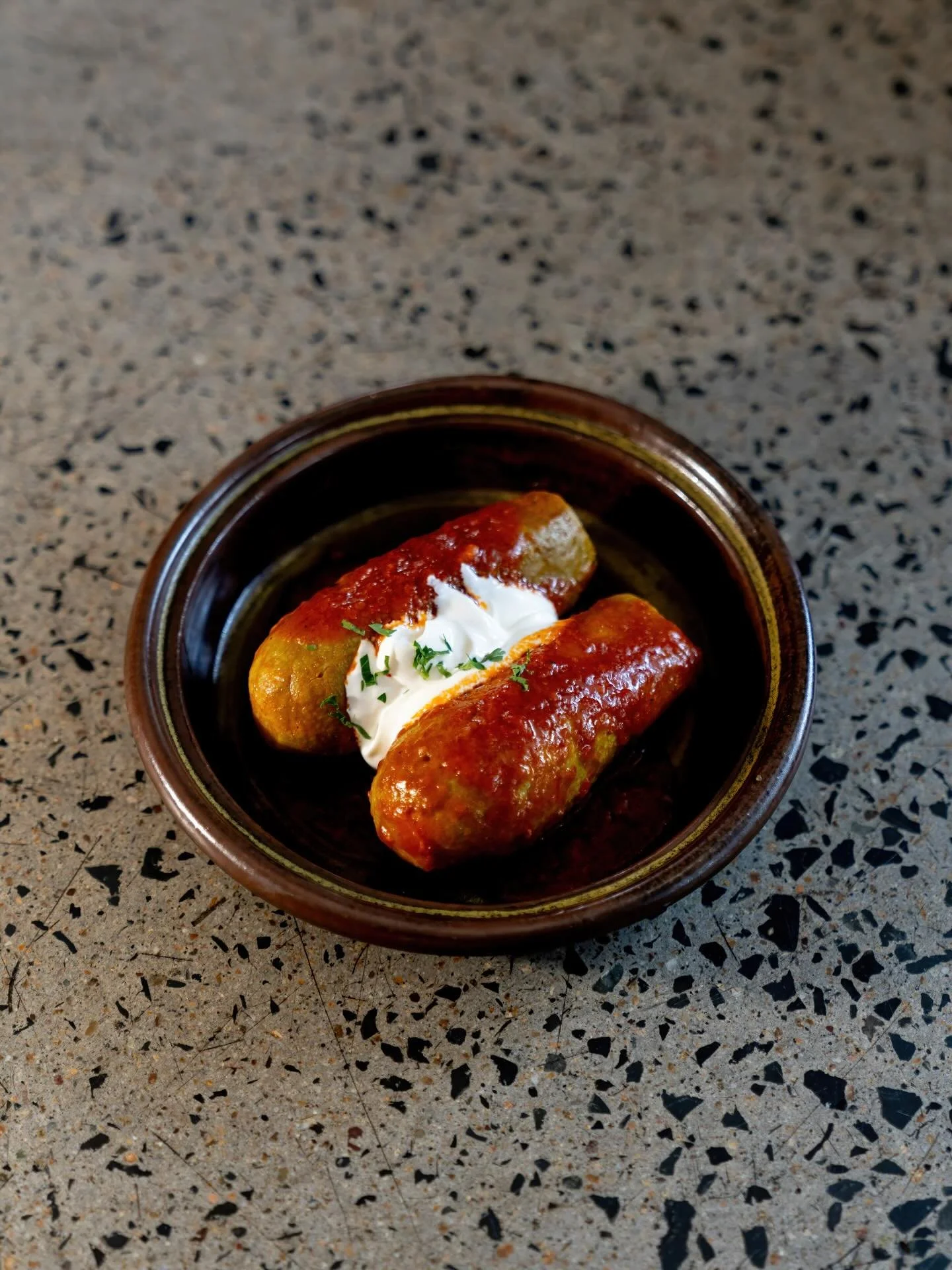 Kousa Mahshi &mdash; a classic that never misses 🤍
A long-time favourite for a reason. Stuffed Lebanese zucchini with lamb mince, rice, all simmered in a rich tomato broth.
If you haven&rsquo;t tried it yet, this one&rsquo;s a must for your next ord