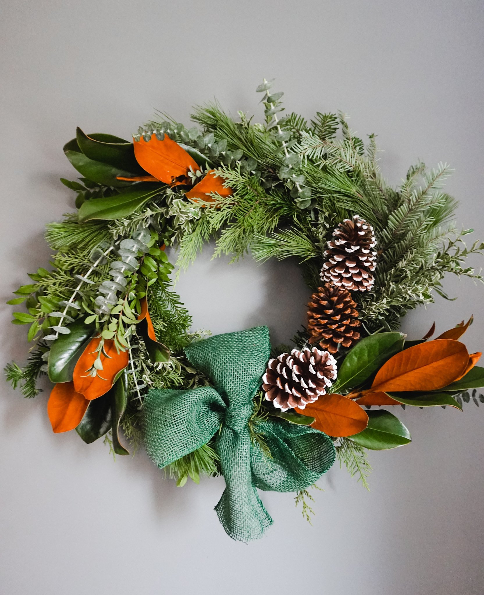 WINTER WREATH WORKSHOP