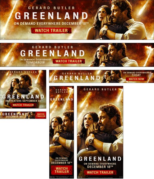 Greenland, com Gerard Butler, já tem trailer e póster