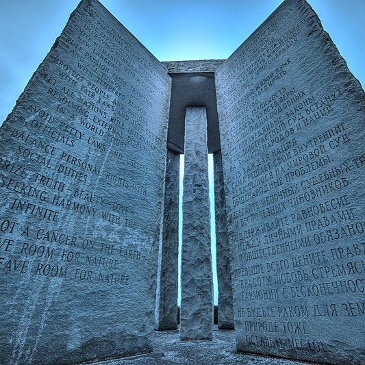23.6: The Georgia Guidestones Have Come and Gone