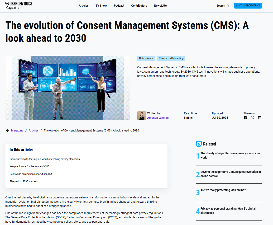 Tech Magazine Article: The Evolution of CMS