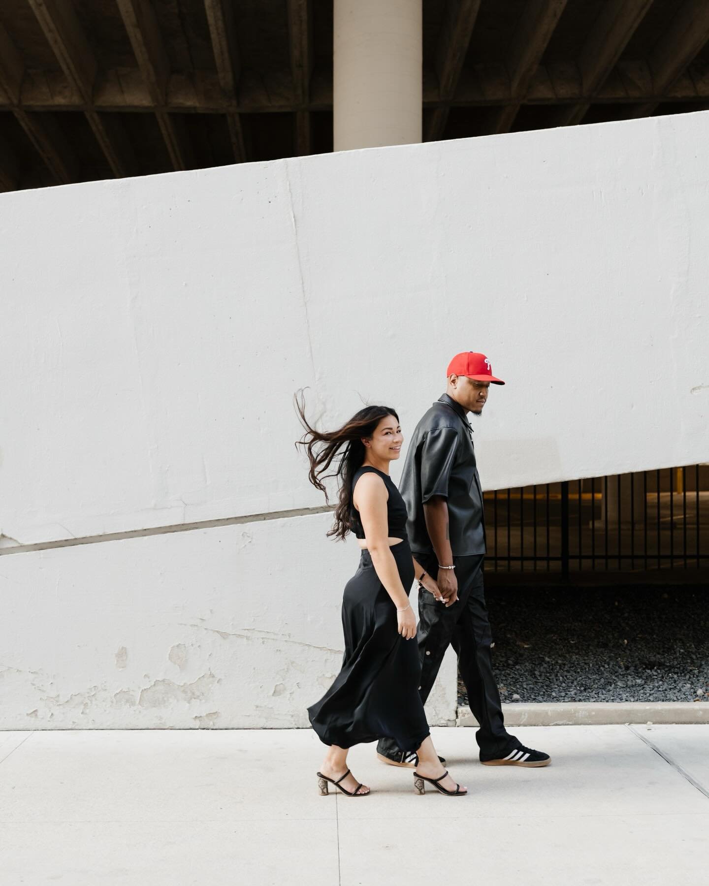 Engagement sessions become even more special when they unfold in the place where everything first began. 

We wandered back to where their first date sparked something unforgettable then let the city lead us as they walked and laughed and danced thei