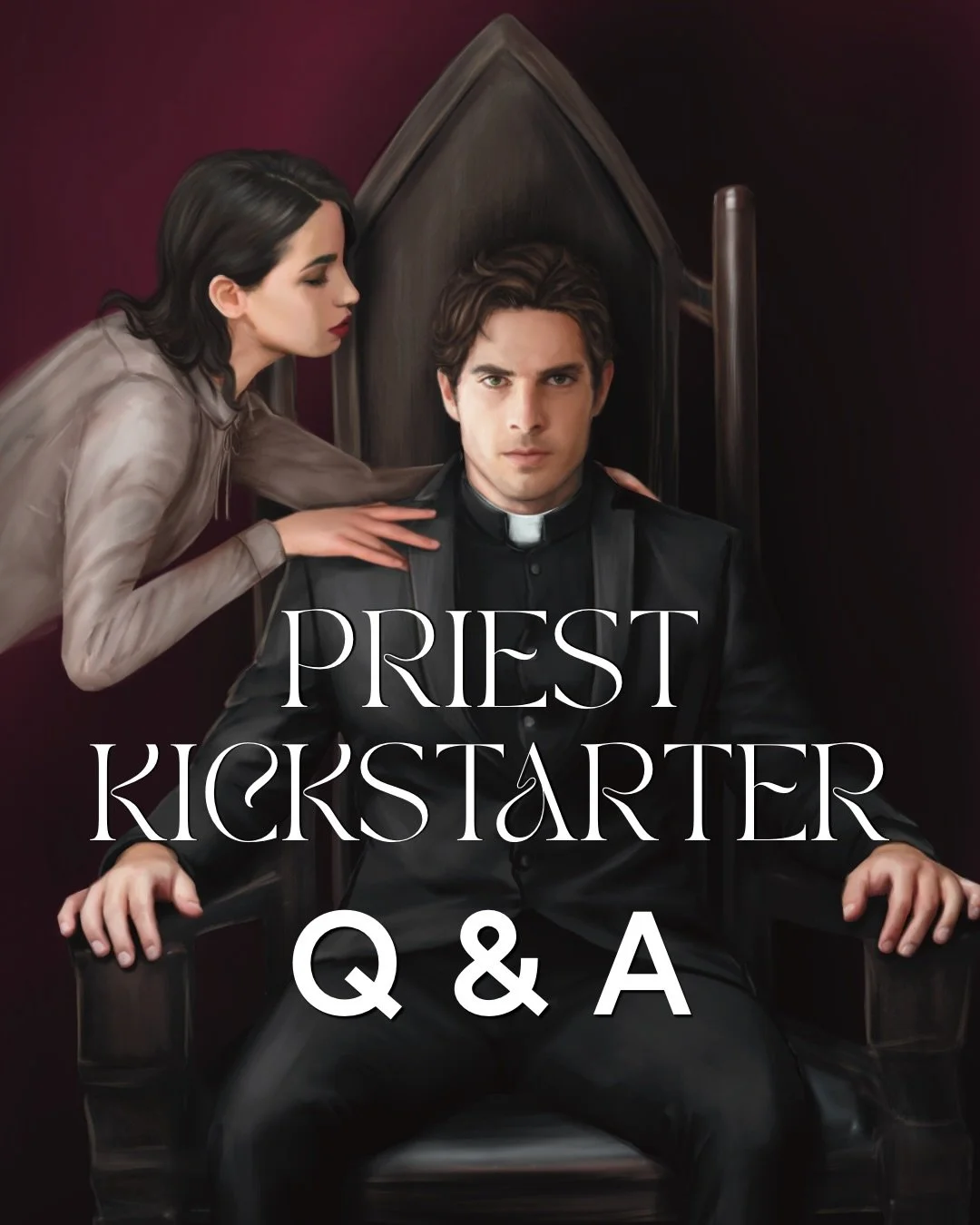 Priest Kickstarter Shipping FAQ:⁣
⁣
❓I see people getting their boxes but I don&rsquo;t have an email with tracking info. When will I get mine?⁣
🙏 All rewards are shipping from Laguna Studios (in San Antonio) in batches! You can get status updates b