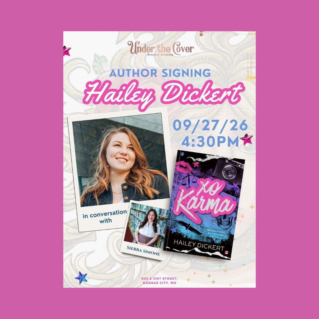 Come celebrate the release of XO, Karma by Hailey Dickert!