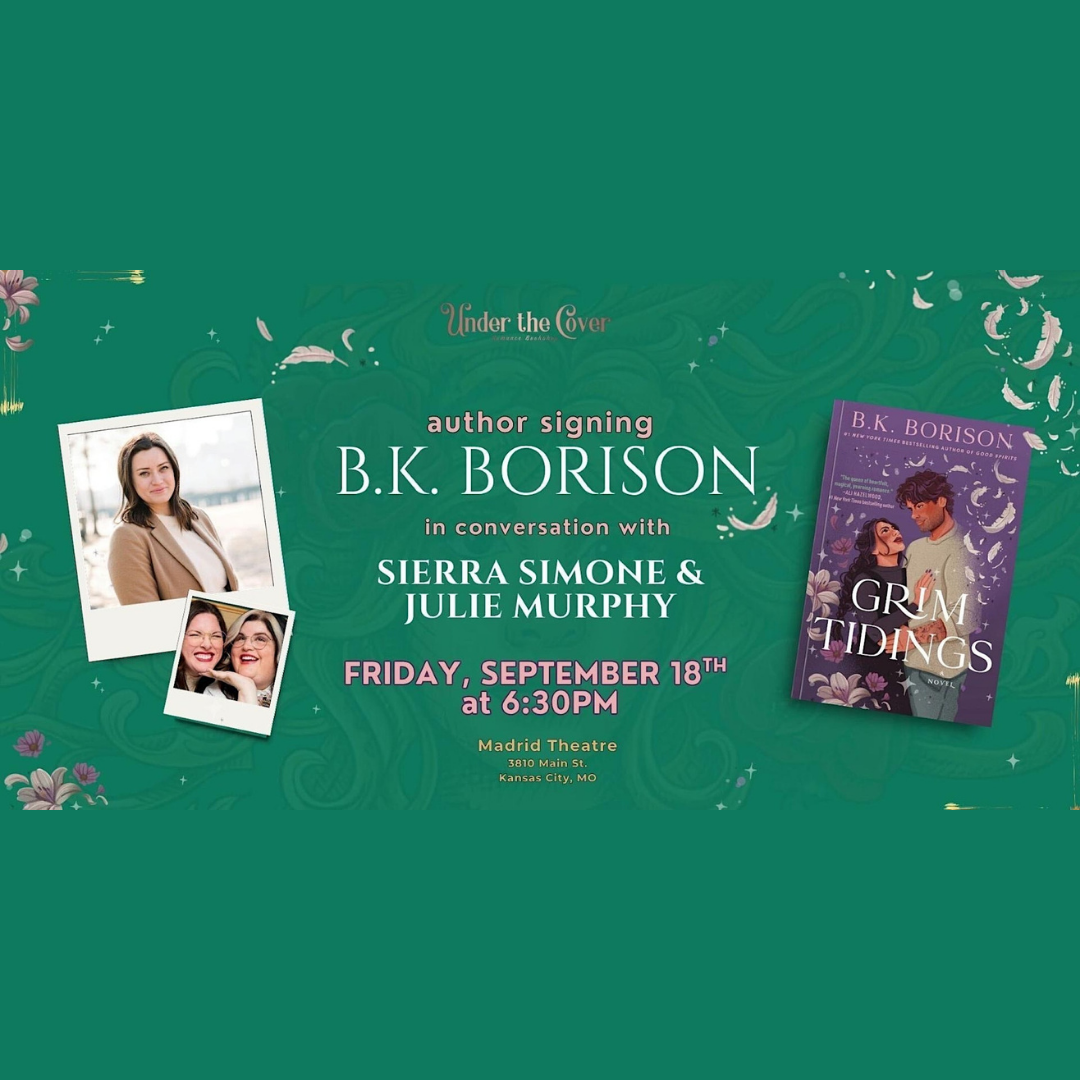 Come celebrate the release of Grim Tidings by BK Borison!