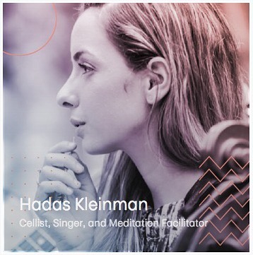 Proud of my amazing @hadaskleinman to be performing the closing session of Summit LA. She might even be the first Israeli solo musician ever to be taking that enormous stage on her own, with some 3,000 of the world's movers and shakers. 
Catch us for
