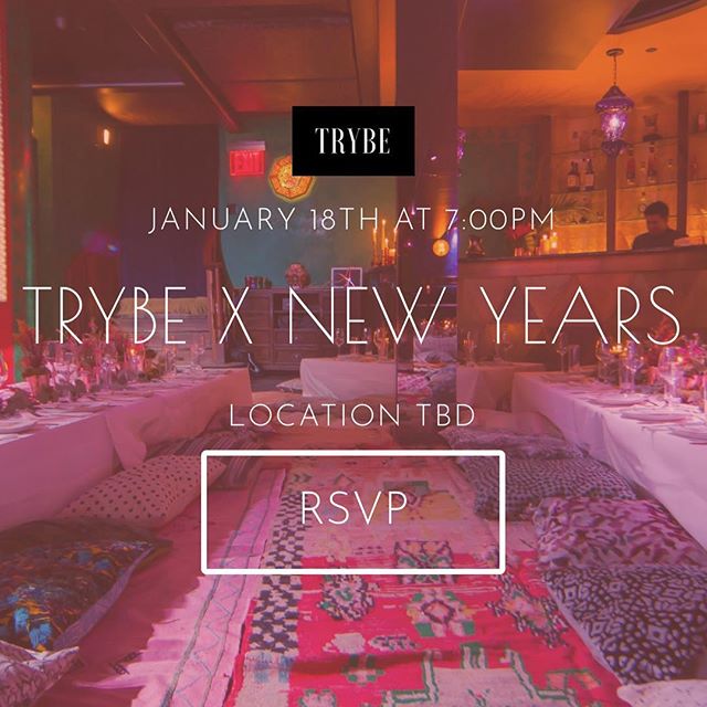 This upcoming Friday we Trybe!.
Always a pleasure playing &amp; hosting with this beautiful group of humans.

RSVP here - http://trybexnewyears.splashthat.com/