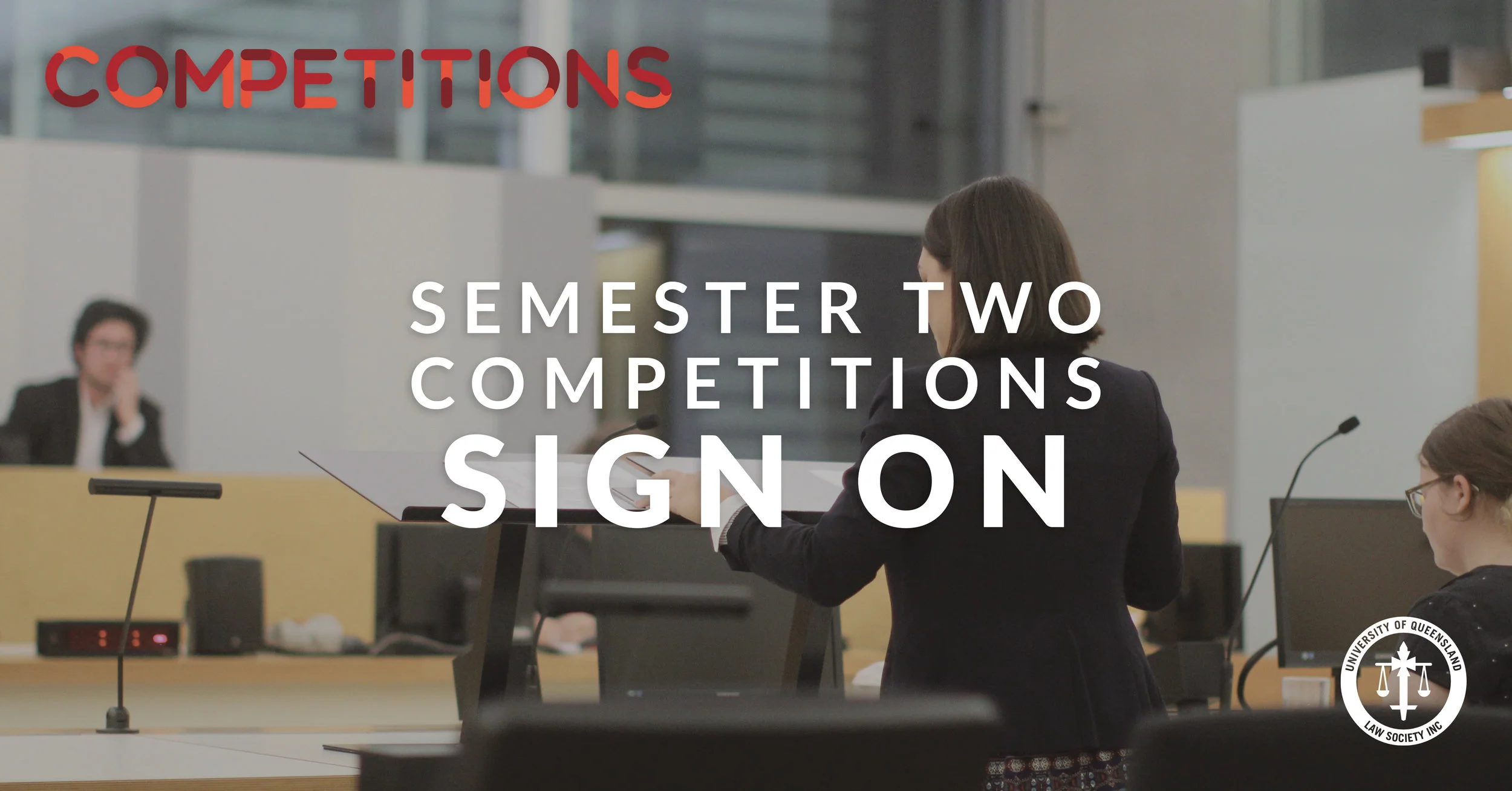 Competitions Sign On Semester Two