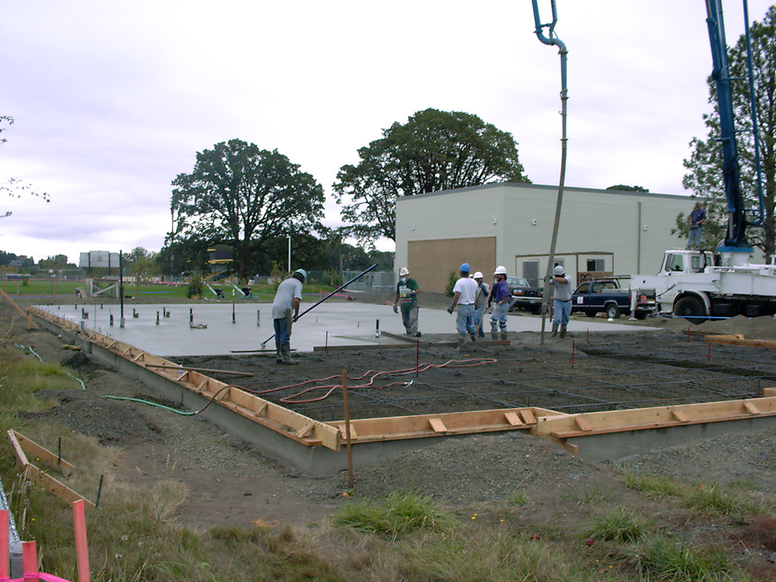 Pouring the foundation of the youth center.jpg