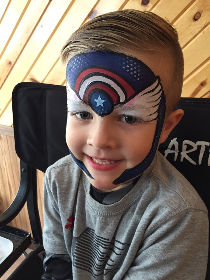 Avenger with Lifes a Party Facepainting.jpg